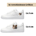 Load image into Gallery viewer, Sneakerfolien für mehrere Schuhe Nike Adidas Puma Herz Leopardmuster

