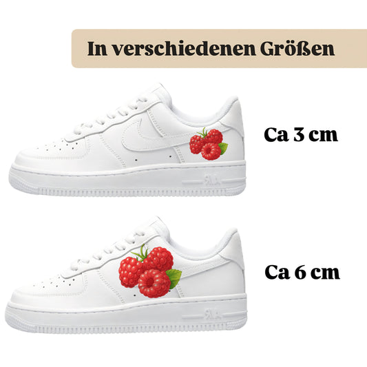 Bügelbilder einzigartige für viele verschiedene Schuhe Himbeeren
