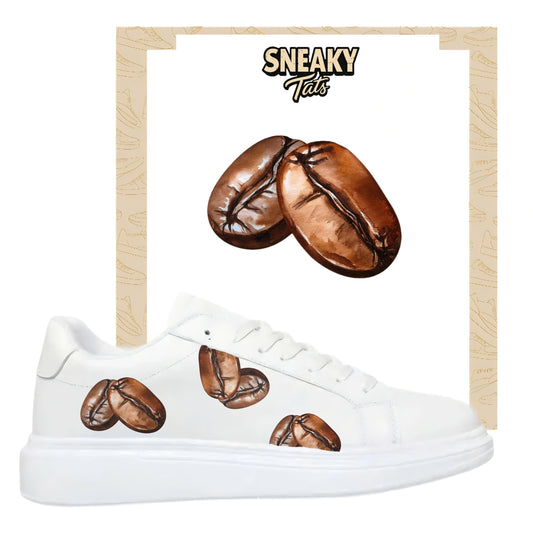Sneakerfolien für mehrere Schuhe Nike Adidas Puma Kaffeebohnen