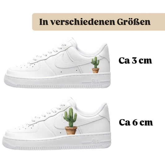 Sneakerfolien für verschiedene Schuhe Puma Adidas Nike Badelatschen Kaktus