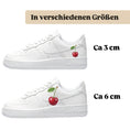 Load image into Gallery viewer, Bügelbilder einzigartige für viele verschiedene Schuhe Kirsche
