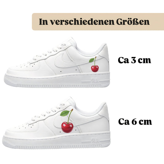 Bügelbilder einzigartige für viele verschiedene Schuhe Kirsche