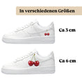 Load image into Gallery viewer, Bügelbilder einzigartige für viele verschiedene Schuhe Kirschen ohne Blatt

