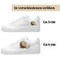Load image into Gallery viewer, Bügelbilder einzigartige für viele verschiedene Schuhe Kokosnuss
