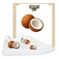Load image into Gallery viewer, Bügelbilder einzigartige für viele verschiedene Schuhe Kokosnuss
