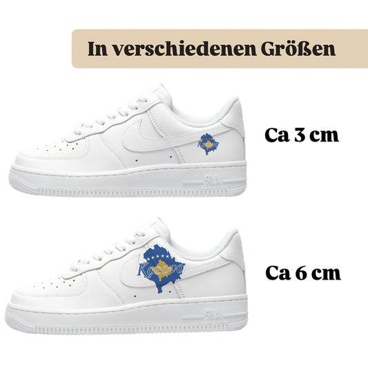 Bügelbilder für verschiedene Sneaker Nike Adidas Kosovo