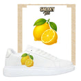 Load image into Gallery viewer, Bügelfolie für alle Schuhe zum personalisieren custom Sneaker Lemon

