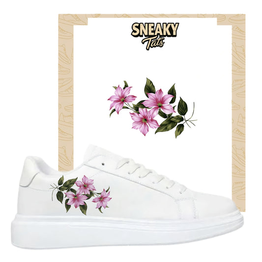 Sneakerfolien für verschiedene Schuhe lilien