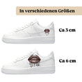 Load image into Gallery viewer, Sneakerfolien für mehrere Schuhe Nike Adidas Puma Lippen Leopardmuster
