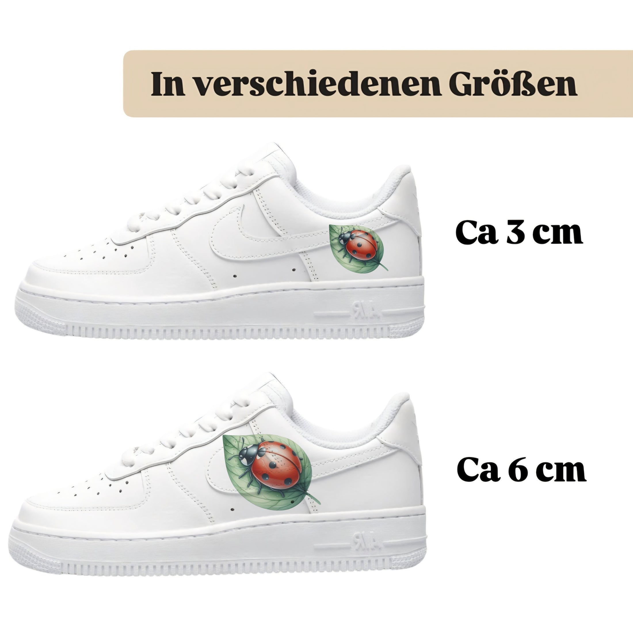 Bügelbilder einzigartige für viele verschiedene Schuhe Maikäfer