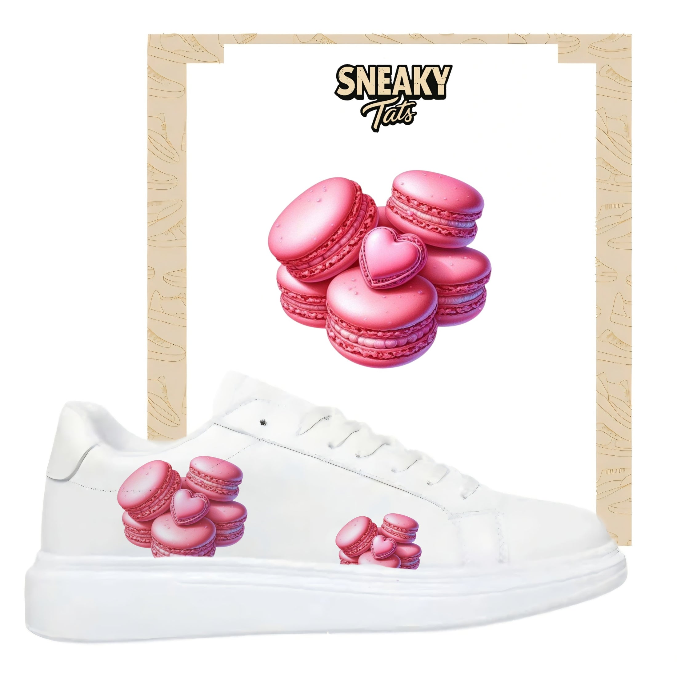 Sneakerfolien für verschiedene Schuhe Puma Adidas Nike Badelatschen Makronen