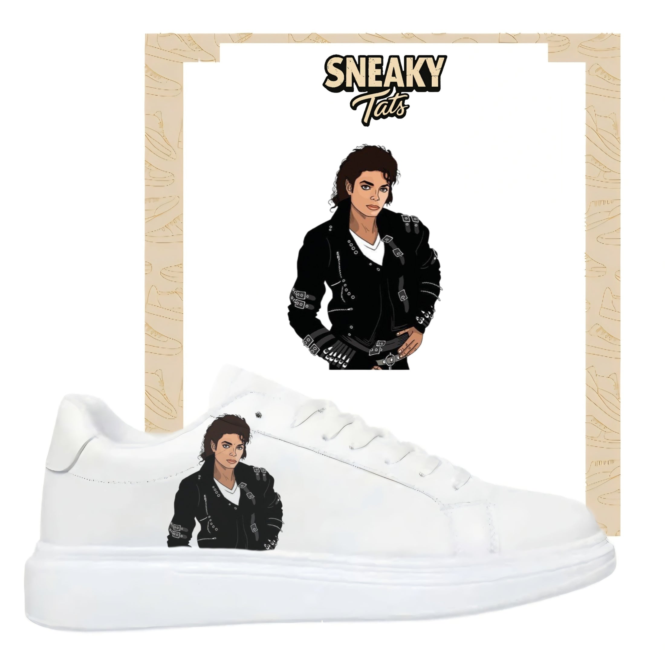 Sneakerfolien für verschiedene Schuhe Puma Adidas Nike Badelatschen Michael Jackson