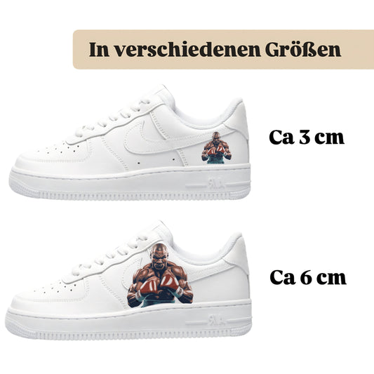 Sneakerfolien für verschiedene Schuhe Puma Adidas Nike Badelatschen Mike Tyson