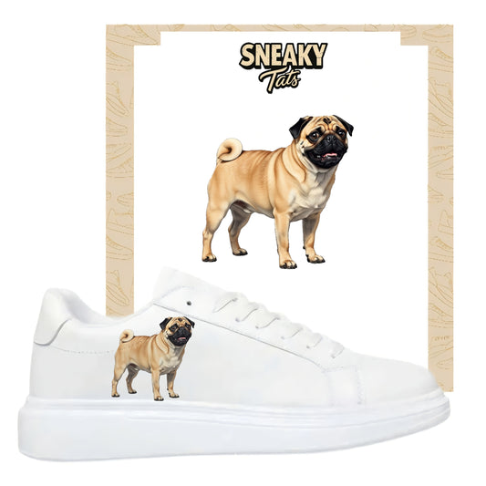 Bügelfolie für alle Schuhe zum personalisieren custom Sneaker Mops