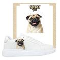 Load image into Gallery viewer, Bügelfolie für alle Schuhe zum personalisieren custom Sneaker Mops
