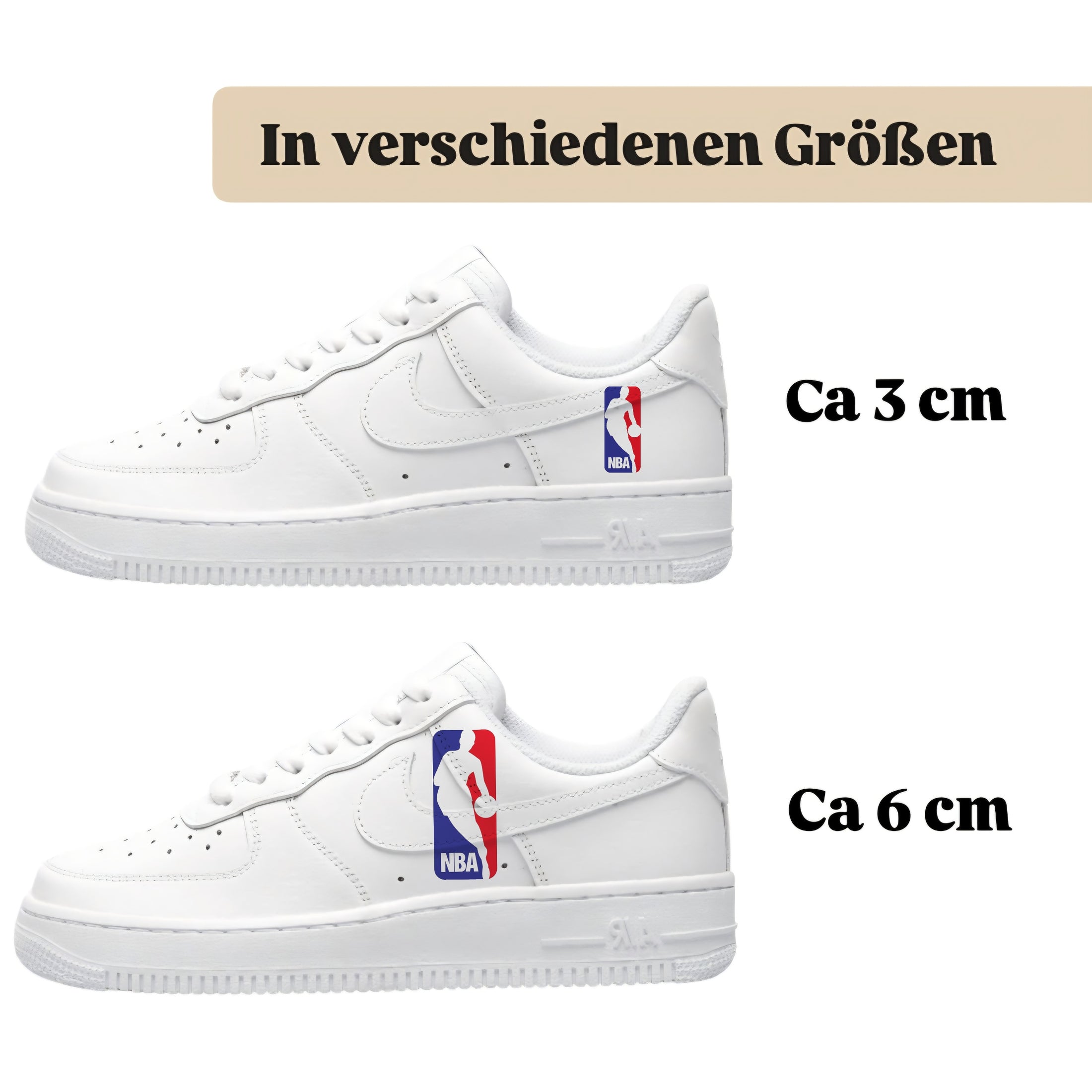 Sneakerfolien für verschiedene Schuhe Puma Adidas Nike Badelatschen NBA