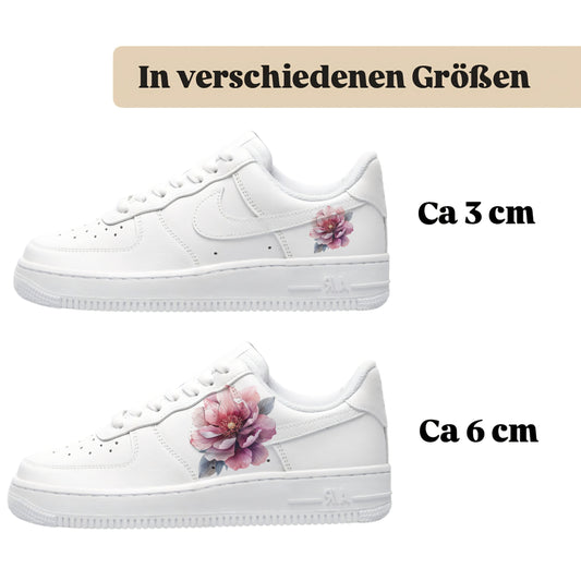 Bügelbilder einzigartige für viele verschiedene Schuhe Paenoia Altrosa