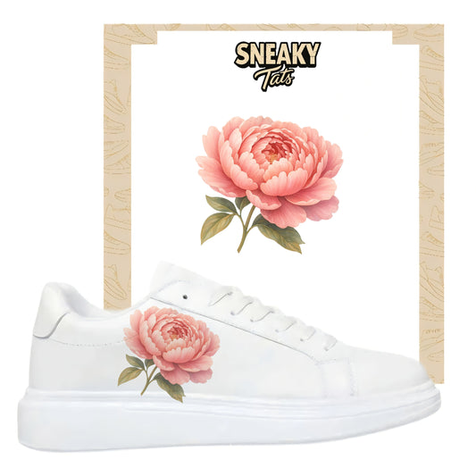 Sneakerfolien für mehrere Schuhe Nike Adidas Puma Pfingstrose Rosa