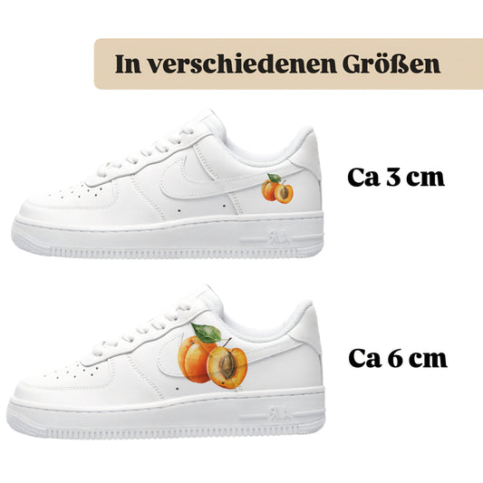 Sneakerfolien für verschiedene Schuhe Puma Adidas Nike Badelatschen Pfirsich