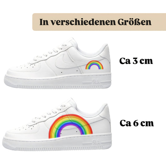 Sneakerfolien für verschiedene Schuhe Regenbogen