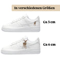 Load image into Gallery viewer, Bügelfolie für alle Schuhe zum personalisieren custom Sneaker Reh
