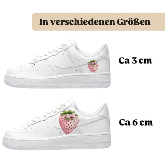 Bügelbilder einzigartige für viele verschiedene Schuhe Rosane Erdbeeren