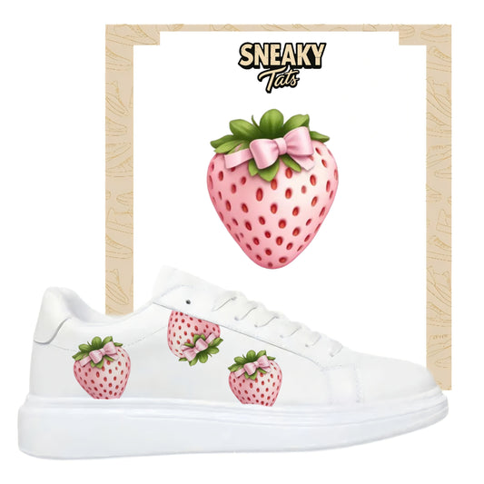 Bügelbilder einzigartige für viele verschiedene Schuhe Rosane Erdbeeren