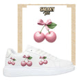 Load image into Gallery viewer, Bügelbilder einzigartige für viele verschiedene Schuhe Rosane Kirschen
