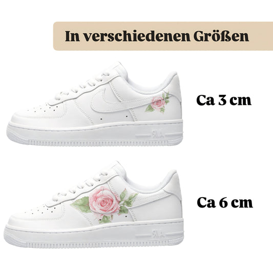 Sneakerfolien für verschiedene Schuhe Nike Adidas Puma rose