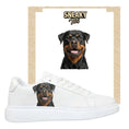 Load image into Gallery viewer, Bügelfolie für alle Schuhe zum personalisieren custom Sneaker Rotweiler
