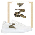 Load image into Gallery viewer, Bügelfolie für alle Schuhe zum personalisieren custom Sneaker Schlange
