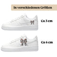 Bild in Galerie-Betrachter laden, Bügelfolie für alle Schuhe zum personalisieren custom Sneaker Schleife
