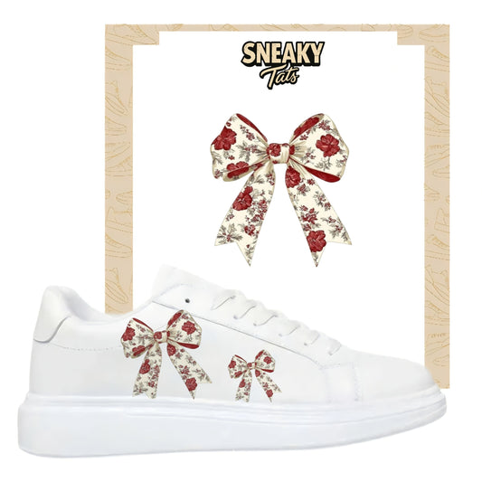 Sneakerfolien für verschiedene Schuhe Puma Adidas Nike Badelatschen Schleife Blumen