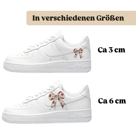 Sneakerfolien für verschiedene Schuhe Puma Adidas Nike Badelatschen Schleife Blumen