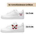 Bild in Galerie-Betrachter laden, Bügelbild für verschiedene Schuhe Nike Adidas Schmetterling Österreich
