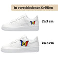Bild in Galerie-Betrachter laden, Bügelbild für verschiedene Schuhe Nike Adidas Schmetterling Rumänien
