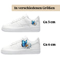 Load image into Gallery viewer, Bügelbilder einzigartige für viele verschiedene Schuhe Schmetterling mit Gänseblümchen
