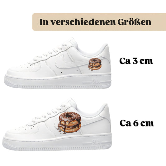 Sneakerfolien für verschiedene Schuhe Puma Adidas Nike Badelatschen Schoko Donut