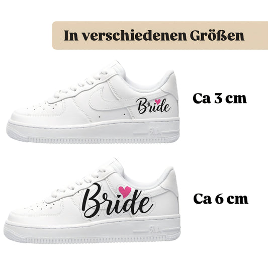Sneakerfolien für verschiedene Schuhe Bride