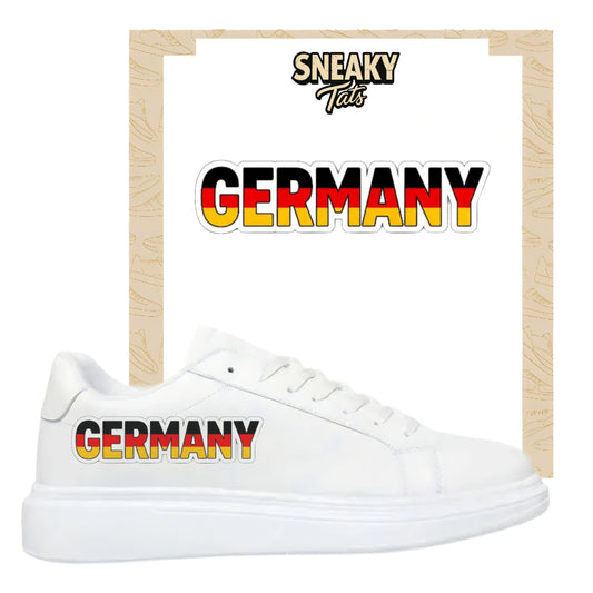Bügelfolie für alle Schuhe zum personalisieren custom Sneaker Germany