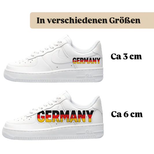 Bügelfolie für alle Schuhe zum personalisieren custom Sneaker Germany