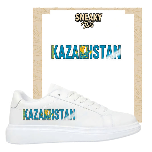 Bügelfolie für alle Schuhe zum personalisieren custom Sneaker Kasakhstan