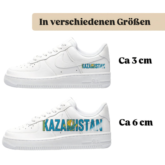 Bügelfolie für alle Schuhe zum personalisieren custom Sneaker Kasakhstan