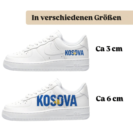 Bügelfolie für alle Schuhe zum personalisieren custom Sneaker Kosovo