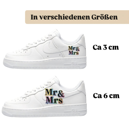 Sneakerfolien für verschiedene Schuhe Mr&Mrs