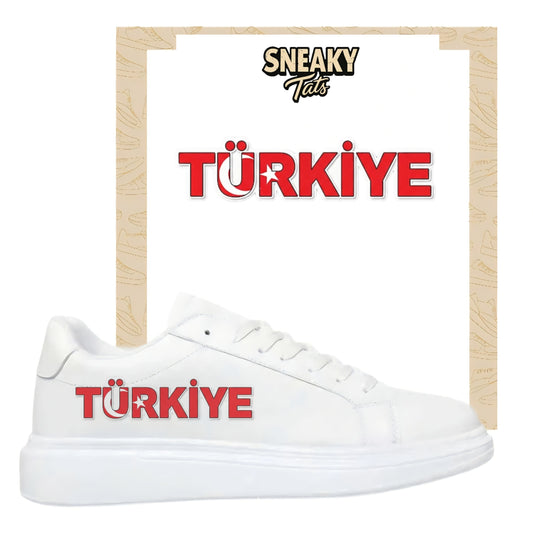 Bügelfolie für alle Schuhe zum personalisieren custom Sneaker Türkiye