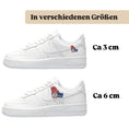 Load image into Gallery viewer, Bügelbilder für verschiedene Sneaker Nike Adidas Serbien
