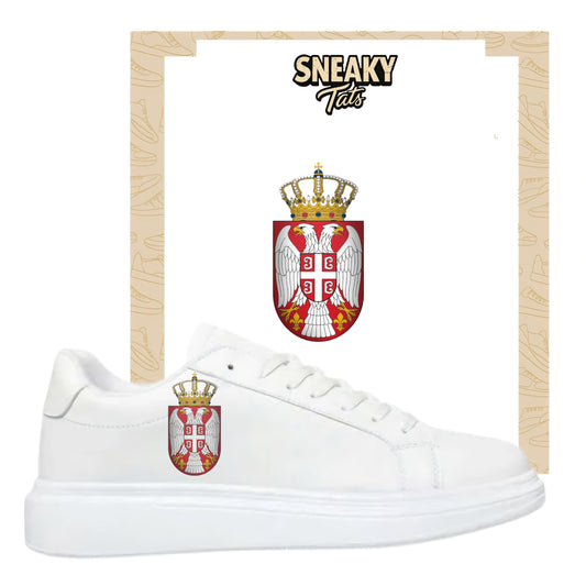 Sneakerfolien für verschiedene Schuhe Nike Adidas Puma Serbien Adler