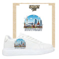 Bild in Galerie-Betrachter laden, Bügelfolie für alle Schuhe zum personalisieren custom Sneaker Skyline Stuttgart
