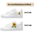 Bild in Galerie-Betrachter laden, Bügelbilder einzigartige für viele verschiedene Schuhe Sonnenblume gelb
